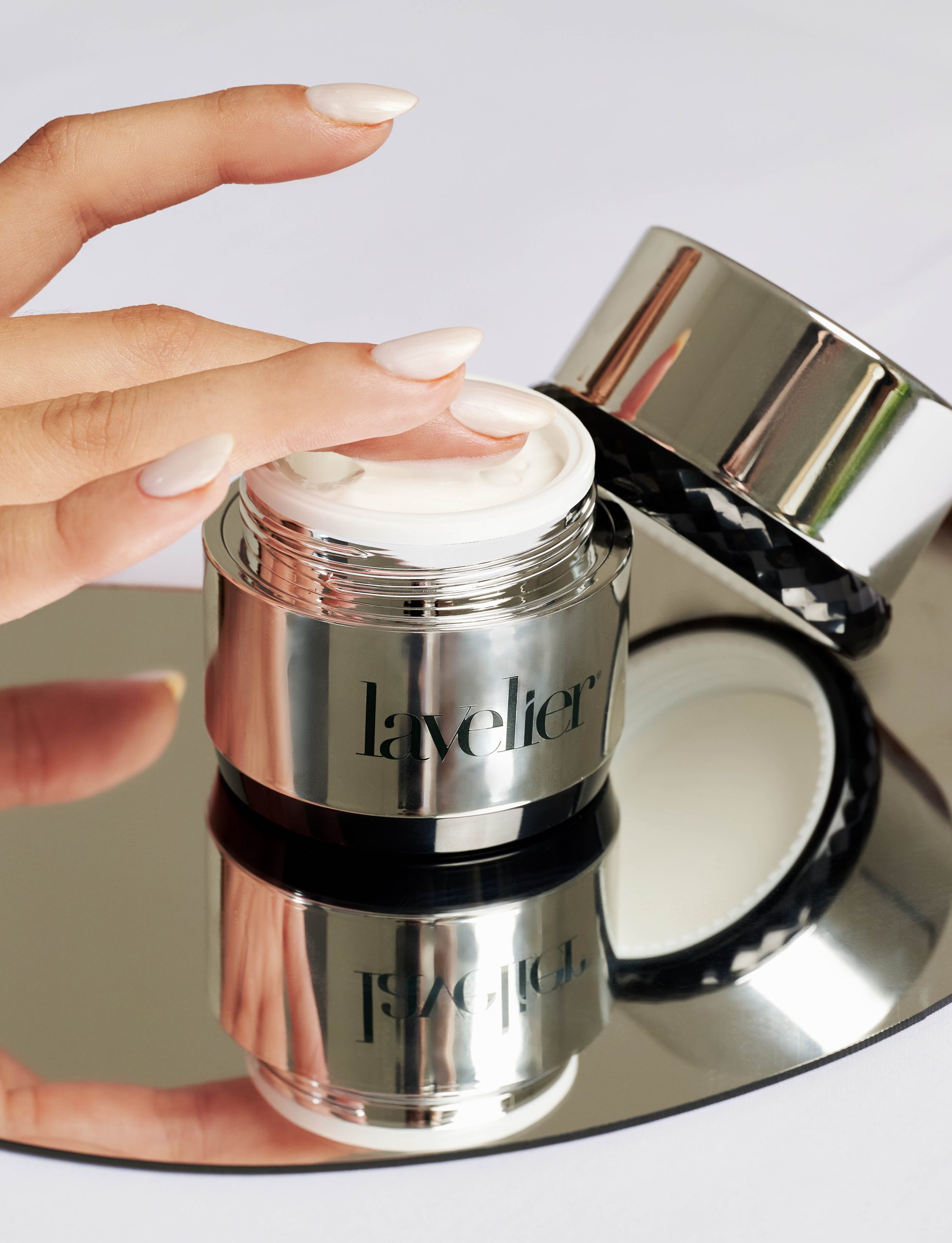 Using the Lavelier SPF cream