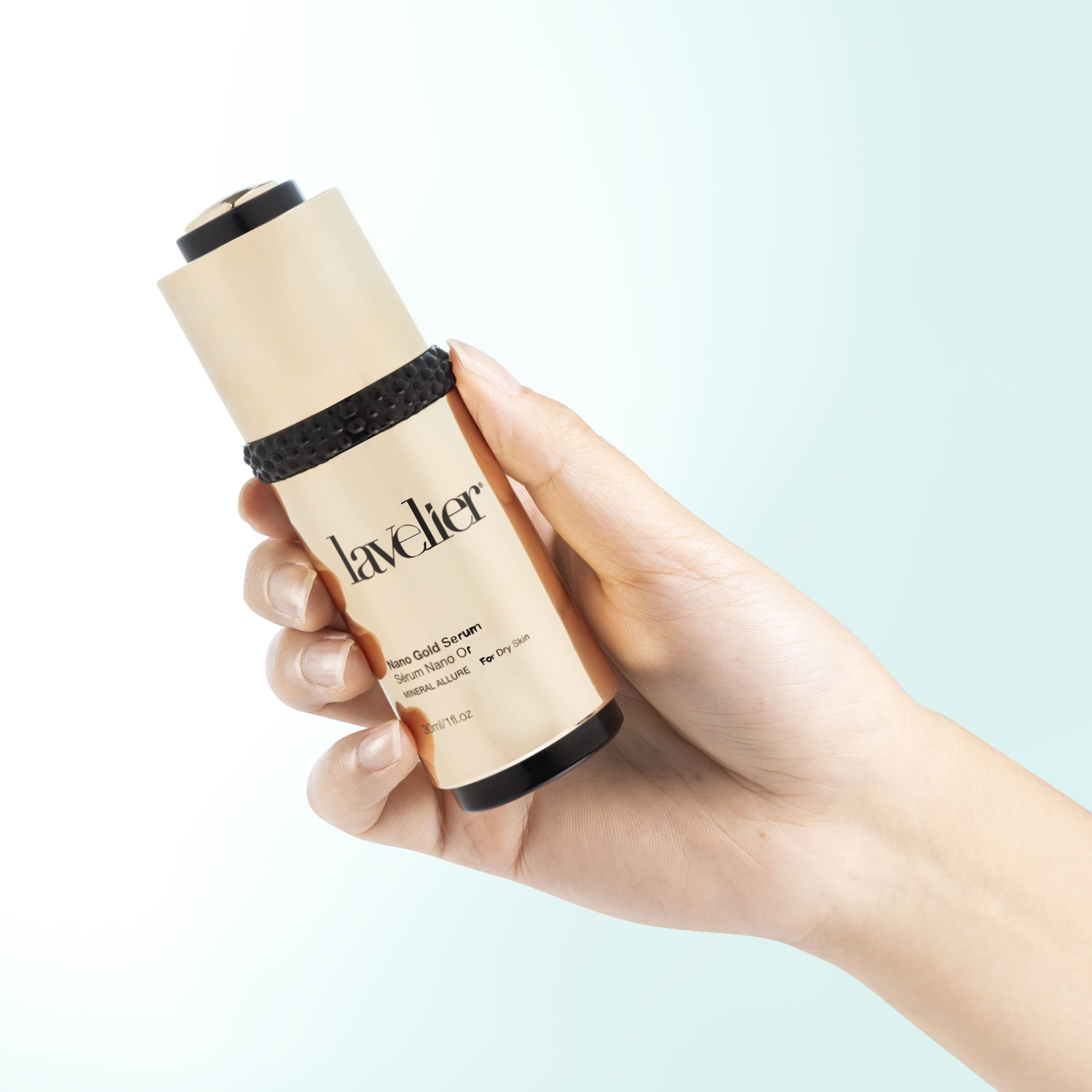 Reviewing Lavelier's skincare Nano Gold Serum