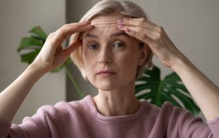woman aging