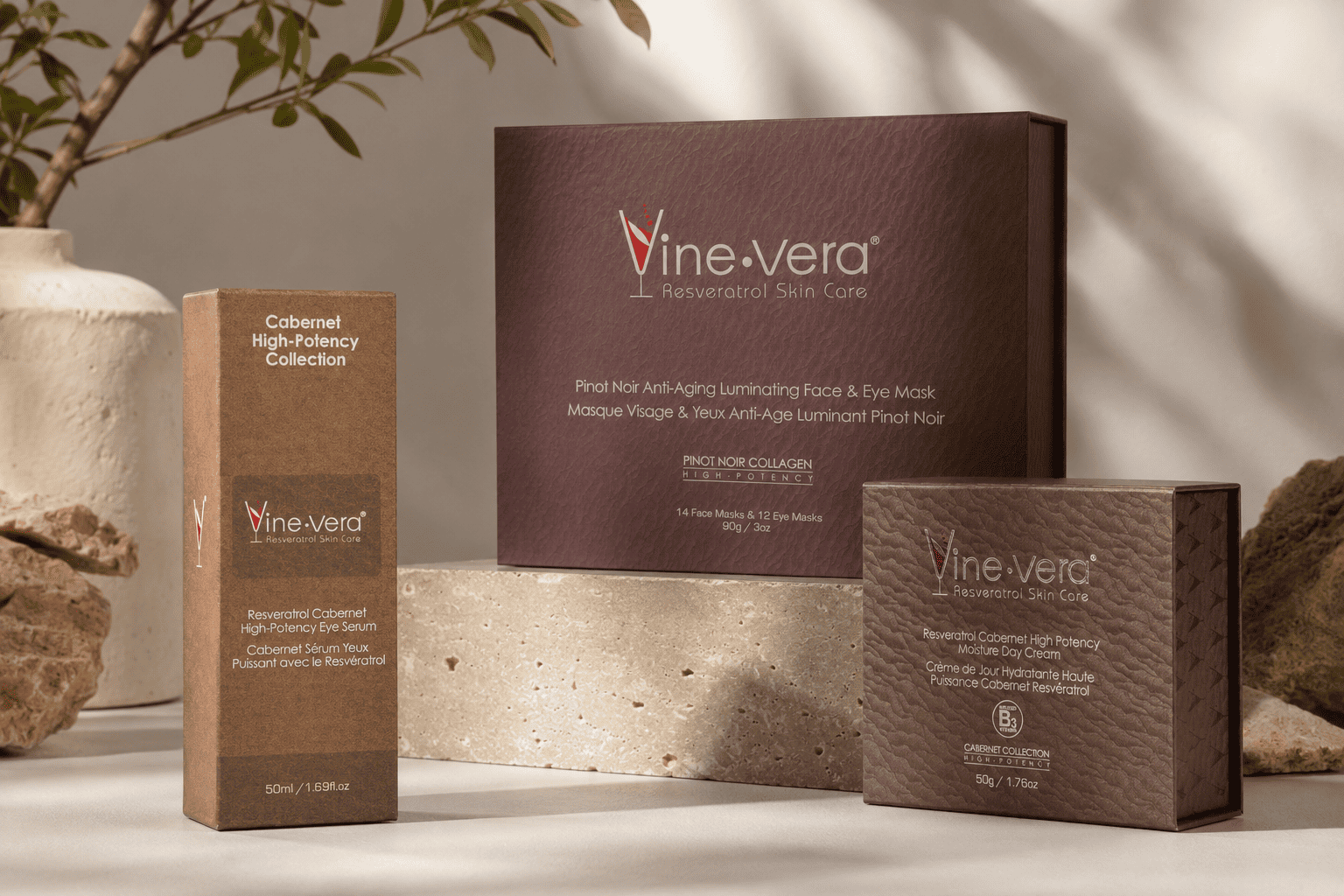 Vine Vera skincare products